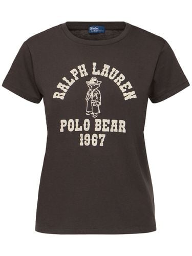 Bear Cotton Jersey T-shirt - POLO RALPH LAUREN - Modalova