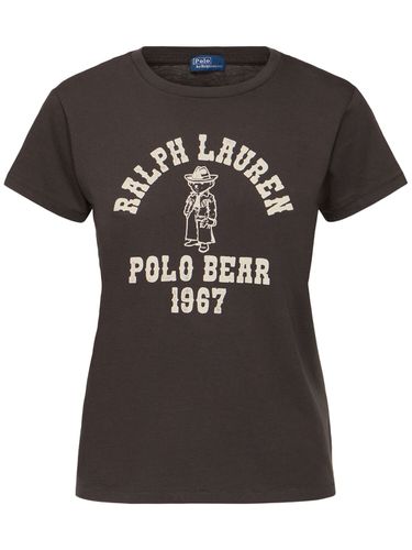 T-shirt Bear In Jersey Di Cotone - POLO RALPH LAUREN - Modalova