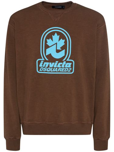 Sweatshirt Im Cool Fit „invicta“ - DSQUARED2 - Modalova