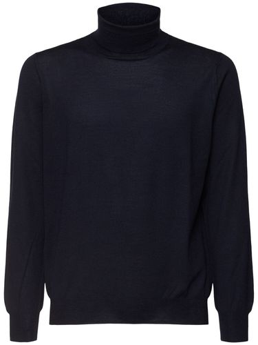 Rollkragenpullover Aus Wolle - LARDINI - Modalova