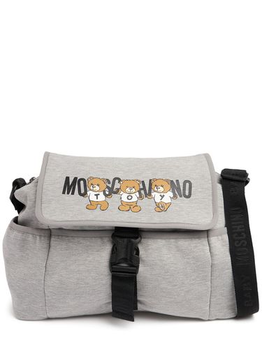 Bolso Cambiador Y Colchoneta De Nylon - MOSCHINO - Modalova