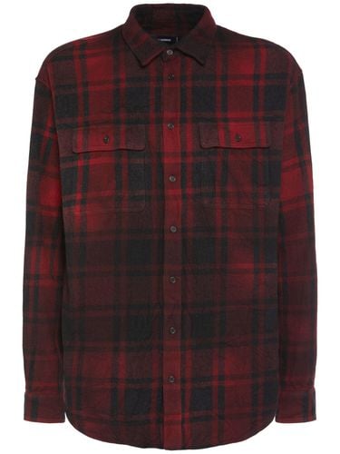 Tie Dye Checked Shirt - DSQUARED2 - Modalova