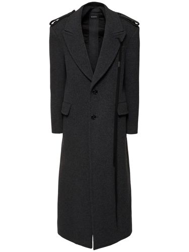 Bianca Tailored Peak Lapel Long Coat - ANN DEMEULEMEESTER - Modalova