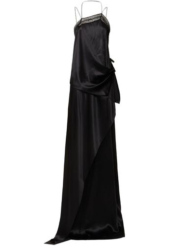 Vestido Largo De Satén - ANN DEMEULEMEESTER - Modalova