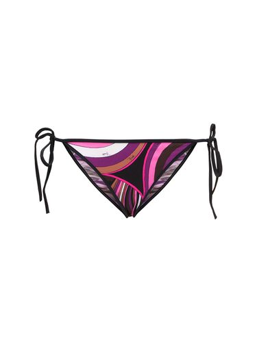 Printed Lycra Bikini Bottoms - PUCCI - Modalova