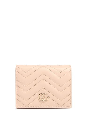 Tarjetero De Piel - GUCCI - Modalova