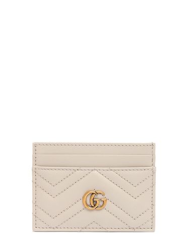 Tarjetero De Piel - GUCCI - Modalova