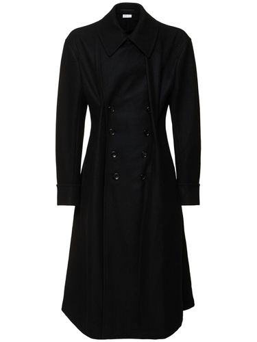 Wool Double Breasted Coat - COMME DES GARÇONS HOMME PLUS - Modalova