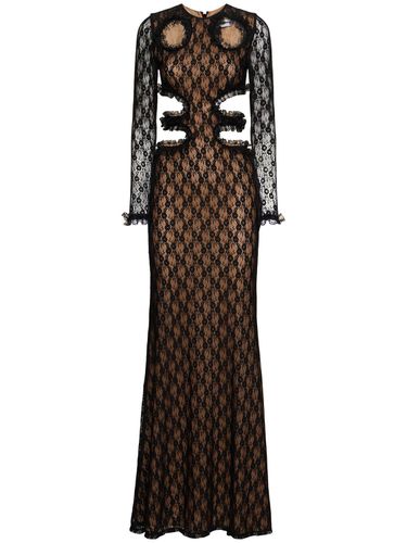 C.kane Cut Out Lace Maxi Dress - SELF-PORTRAIT - Modalova