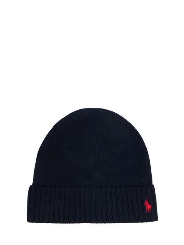 Gorro Beanie De Punto De Lana - POLO RALPH LAUREN - Modalova