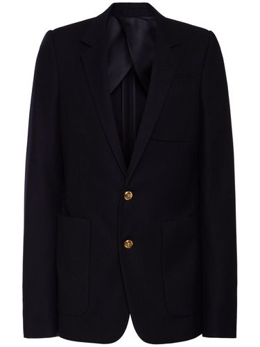 Blazer Monopetto In Lana - ALEXANDER MCQUEEN - Modalova