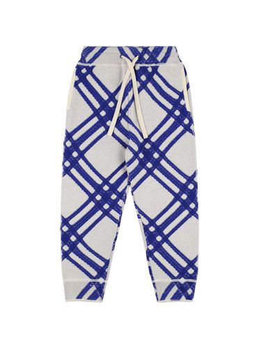 Pantalones De Punto De Lana - BURBERRY - Modalova