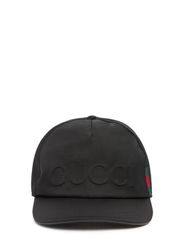 Gorra De Baseball De Nylon Con Logo - GUCCI - Modalova