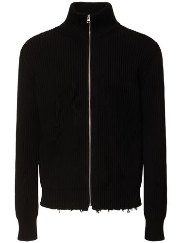 Chaqueta De Punto Con Cremallera - MM6 MAISON MARGIELA - Modalova