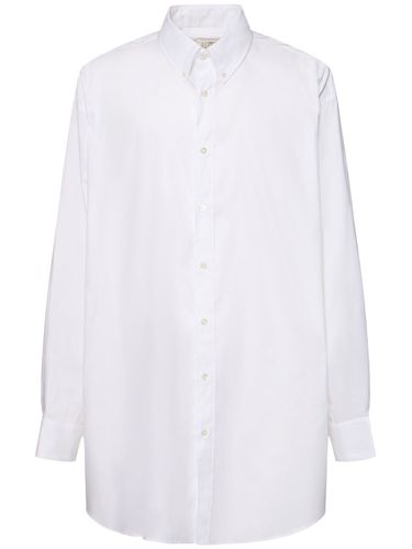 Camicia Oxford In Cotone - MAISON MARGIELA - Modalova