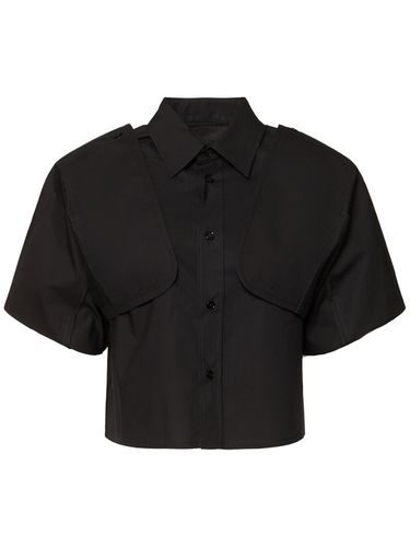 Camicia In Popeline Di Cotone - MM6 MAISON MARGIELA - Modalova