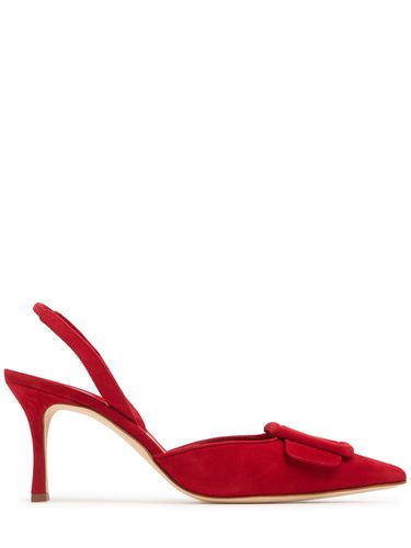 Mm Hohe Wildlederpumps „maysli“ - MANOLO BLAHNIK - Modalova