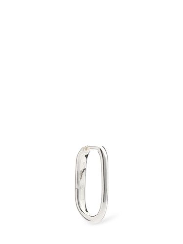 Essential 9kt Silver Hoop Earrings - DODO - Modalova