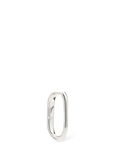 Essential Silver Mono Earring - DODO - Modalova