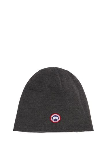 Cappello Beanie Standard In Misto Lana - CANADA GOOSE - Modalova