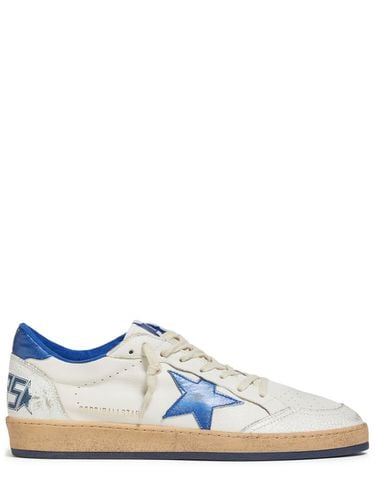 Sneakers Ball Star De Piel Napa Laminada 20mm - GOLDEN GOOSE - Modalova