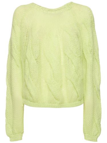 Maglia In Misto Mohair A Trecce - FORTE_FORTE - Modalova