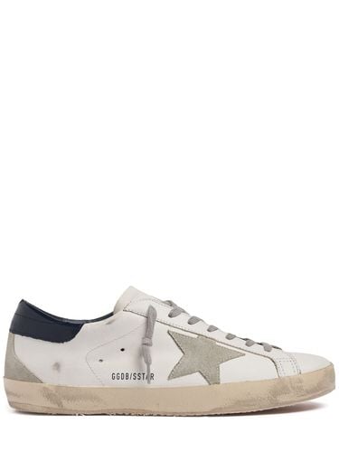 Sneakers Aus Leder Und Wildleder "super Star" - GOLDEN GOOSE - Modalova