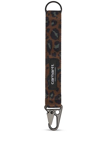 Jude Leopard Printed Webbing Keyholder - CARHARTT WIP - Modalova