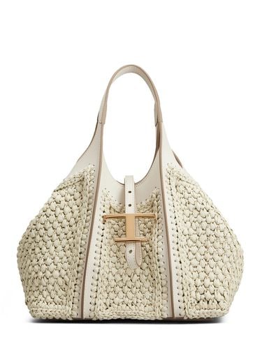 Borsa Shopping Mini T Crochet - TOD'S - Modalova