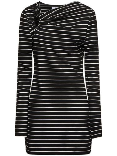 Striped Jersey Mini Dress - MSGM - Modalova