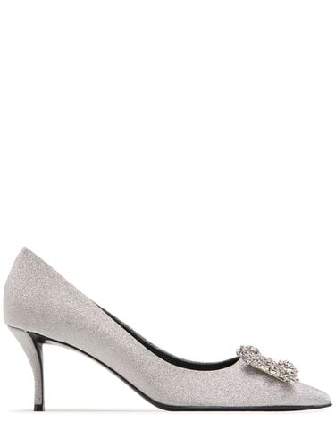 Mm Flower Strass Glittered Pumps - ROGER VIVIER - Modalova