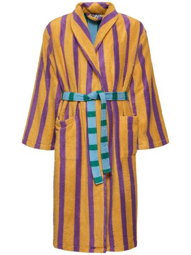 Ronnie Stripe Cotton Bathrobe - DUSEN DUSEN - Modalova