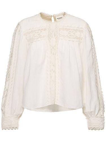 Camisa De Algodón Y Lino - MARANT ETOILE - Modalova