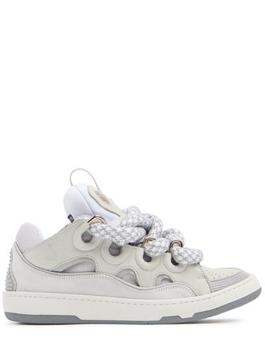 Sneakers Curb De Piel Y Malla 30mm - LANVIN - Modalova