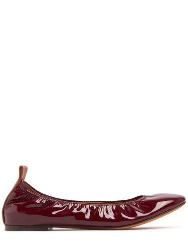 Mm Hohe Lederballerinas „glossy“ - LANVIN - Modalova