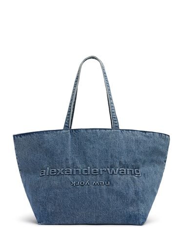 Bolso Punch De Denim - ALEXANDER WANG - Modalova