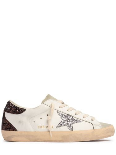 Mm Sneakers Aus Leder & Wildleder "super Star" - GOLDEN GOOSE - Modalova