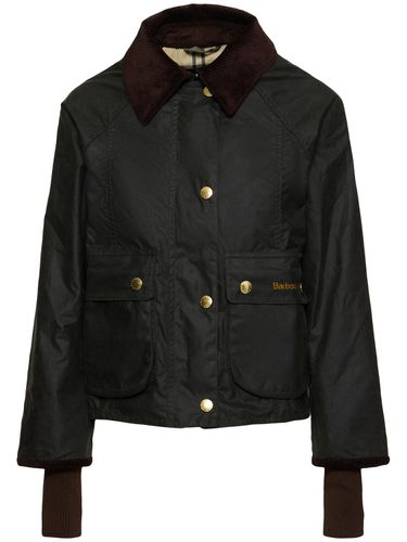 Kurze Jacke Aus Gewachster Baumwolle „beadnell“ - BARBOUR - Modalova