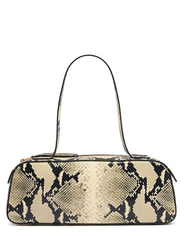 Simona Embossed Leather Shoulder Bag - KHAITE - Modalova