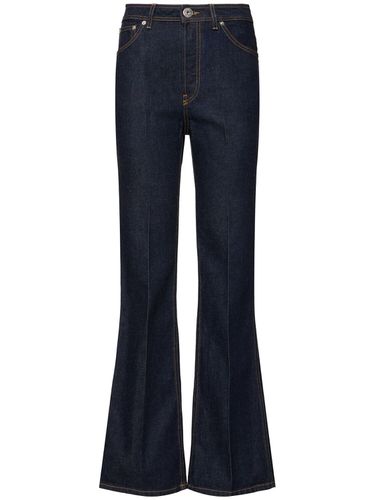 Jeans Dritti Vita Alta In Denim - LANVIN - Modalova