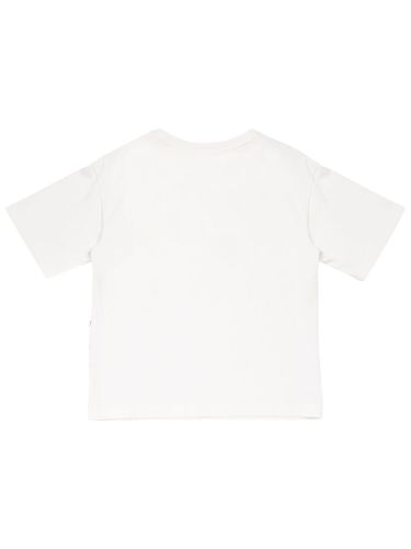 Bedrucktes T-shirt Aus Baumwolljersey - EMPORIO ARMANI - Modalova