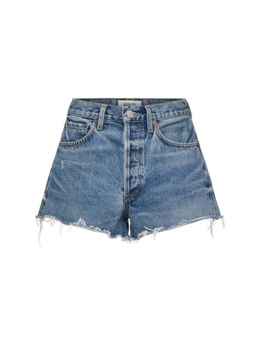 Parker Cotton Denim Shorts - AGOLDE - Modalova