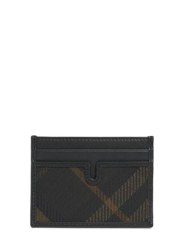 Kartenhülle "sandon Check“ - BURBERRY - Modalova