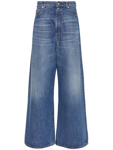 Jeans Anchos De Denim - SPORTMAX - Modalova