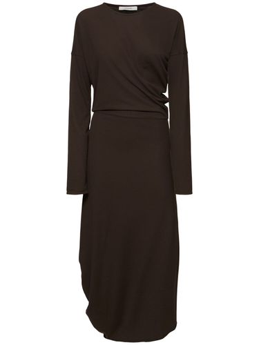 Midikleid Aus Gedrehtem Jersey - LEMAIRE - Modalova