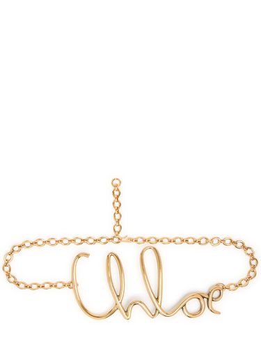 Large Iconic Chloé Metallic Belt - CHLOÉ - Modalova