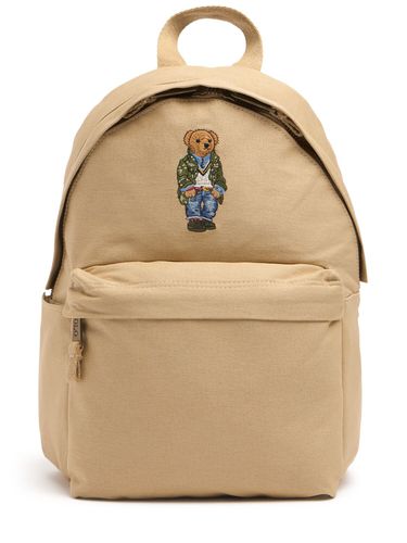 Rucksack Aus Baumwollcanvas Mit Karos - POLO RALPH LAUREN - Modalova