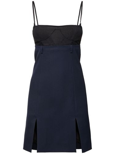 Gabardine Mini Dress - THE ATTICO - Modalova