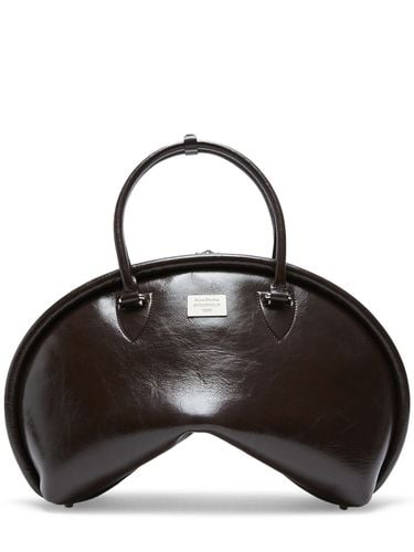 Bolso Bowlina De Piel Brillante - ACNE STUDIOS - Modalova