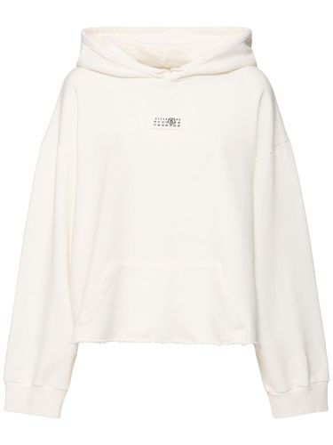 Sudadera De Algodón Con Capucha - MM6 MAISON MARGIELA - Modalova